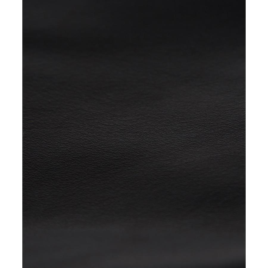 ショルダーバッグ メンズ シンセティックレザー PUレザー 合成皮革 カバン 鞄 通学 通勤 旅行 ストリート カジュアル 古着MIX 韓国ファッション ブラック | improves | 11