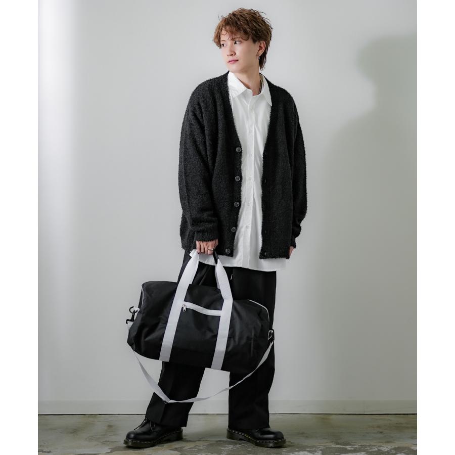 ボストンバッグ メンズ カバン 鞄 通学 通勤 旅行 ストリート カジュアル 古着MIX 韓国ファッション ブラック | improves | 07