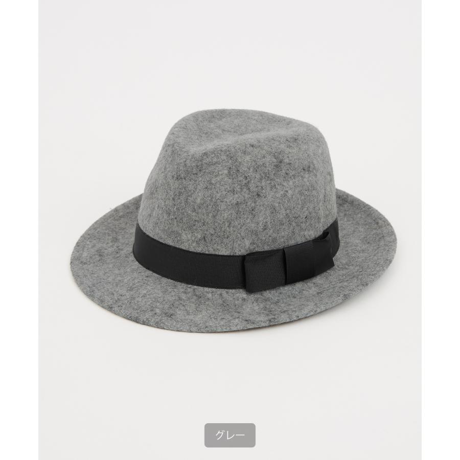 ハット メンズ 中折 無地 帽子 セレクト トラディショナル 大人カジュアル キレイめ シンプル ベーシック アメカジ 古着MIX 韓国ファッション | improves | 19