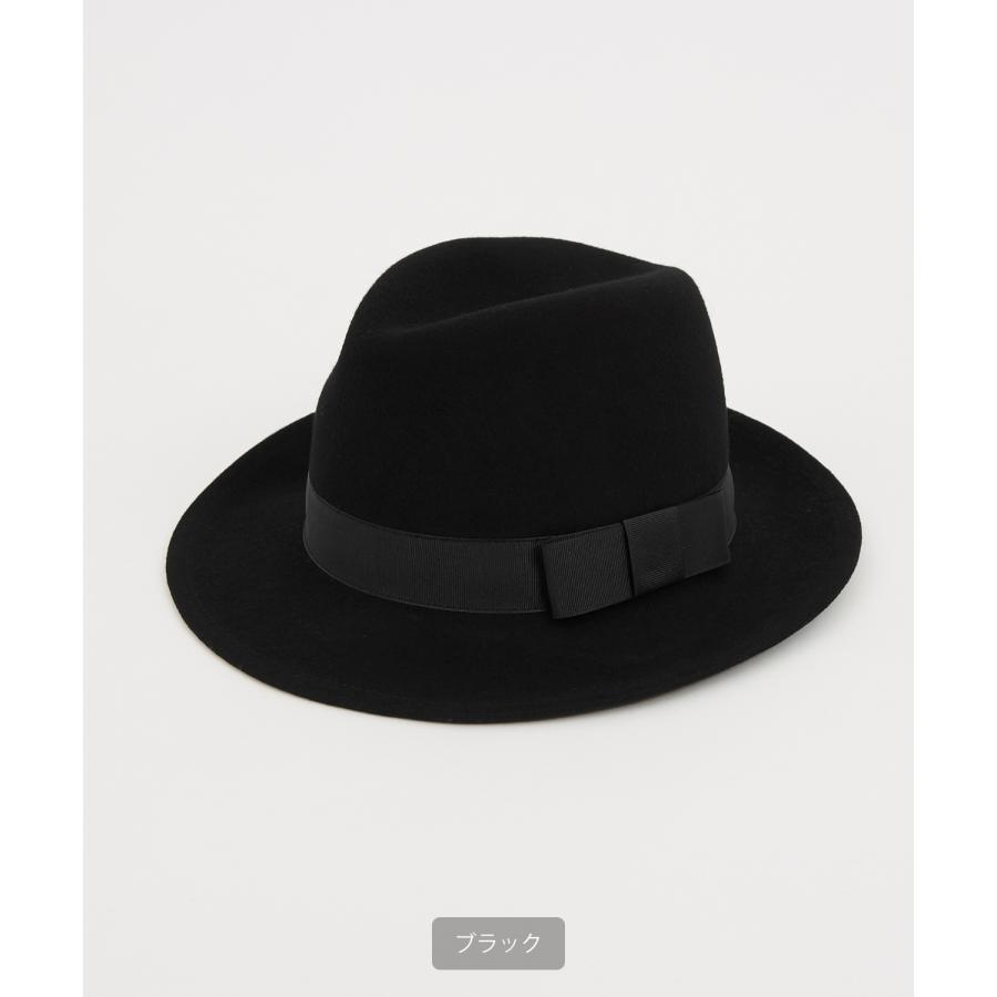 ハット メンズ 中折 無地 帽子 セレクト トラディショナル 大人カジュアル キレイめ シンプル ベーシック アメカジ 古着MIX 韓国ファッション | improves | 20