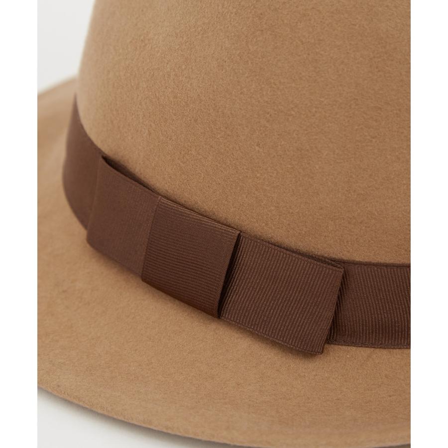 ハット メンズ 中折 無地 帽子 セレクト トラディショナル 大人カジュアル キレイめ シンプル ベーシック アメカジ 古着MIX 韓国ファッション | improves | 24