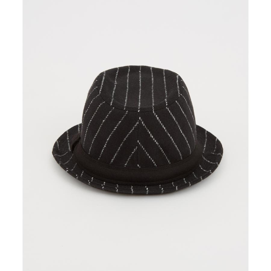 ハット メンズ 中折 ストライプ柄 帽子 セレクト トラディショナル 大人カジュアル キレイめ シンプル ベーシック アメカジ 古着MIX 韓国ファッション | improves | 13