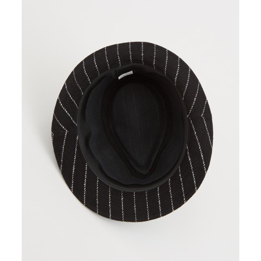 ハット メンズ 中折 ストライプ柄 帽子 セレクト トラディショナル 大人カジュアル キレイめ シンプル ベーシック アメカジ 古着MIX 韓国ファッション | improves | 14