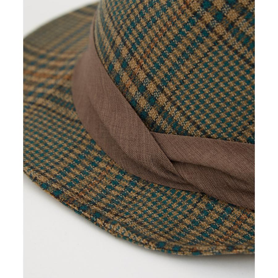 ハット メンズ 中折 チェック柄 帽子 セレクト トラディショナル 大人カジュアル キレイめ シンプル ベーシック アメカジ 古着MIX 韓国ファッション | improves | 11