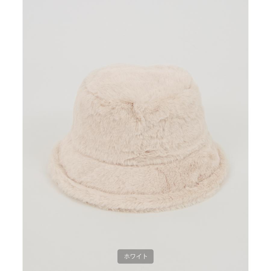 ハット メンズ ファー バケットハット 帽子 ストリート カジュアル アメカジ 古着MIX 韓国ファッション ベージュ ホワイト ブラック | improves | 11
