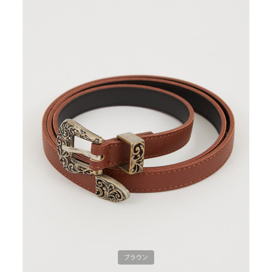 ベルト メンズ PUレザー シンセティックレザー 合成皮革 ウェスタン ベルト アメカジ カジュアル 古着MIX スケーター ストリート 韓国ファッション | improves | 09