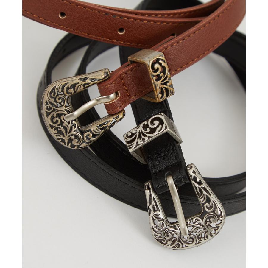 ベルト メンズ PUレザー シンセティックレザー 合成皮革 ウェスタン ベルト アメカジ カジュアル 古着MIX スケーター ストリート 韓国ファッション | improves | 10