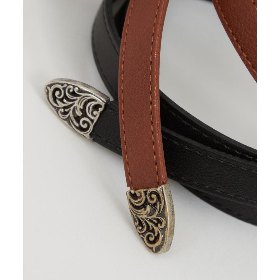 ベルト メンズ PUレザー シンセティックレザー 合成皮革 ウェスタン ベルト アメカジ カジュアル 古着MIX スケーター ストリート 韓国ファッション | improves | 11