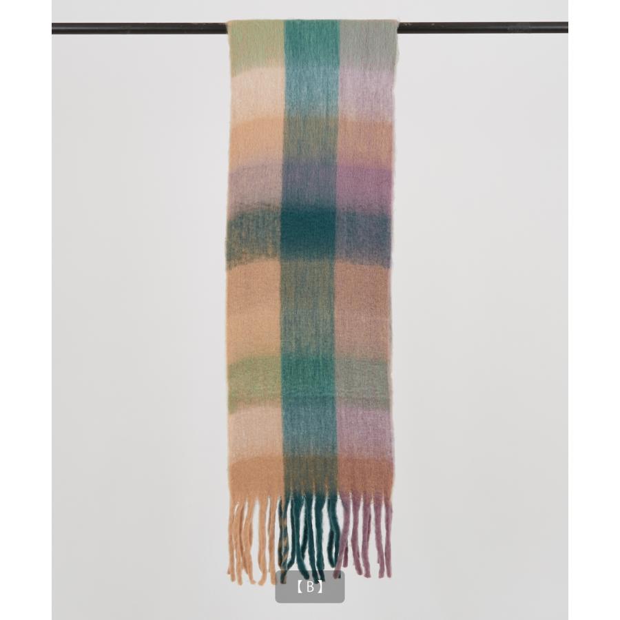 マフラー メンズ ユニセックス チェック柄 ロングマフラー 大人カジュアル キレイめ シンプル ベーシック アメカジ 韓国ファッション | improves | 13