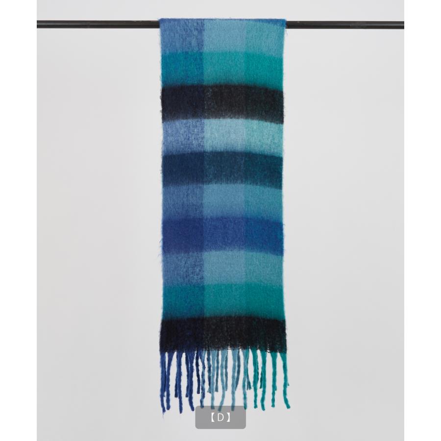 マフラー メンズ ユニセックス チェック柄 ロングマフラー 大人カジュアル キレイめ シンプル ベーシック アメカジ 韓国ファッション | improves | 14