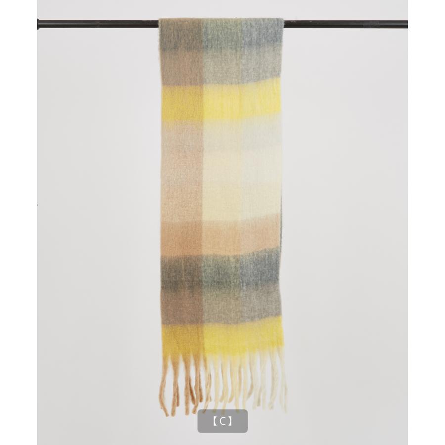 マフラー メンズ ユニセックス チェック柄 ロングマフラー 大人カジュアル キレイめ シンプル ベーシック アメカジ 韓国ファッション | improves | 15