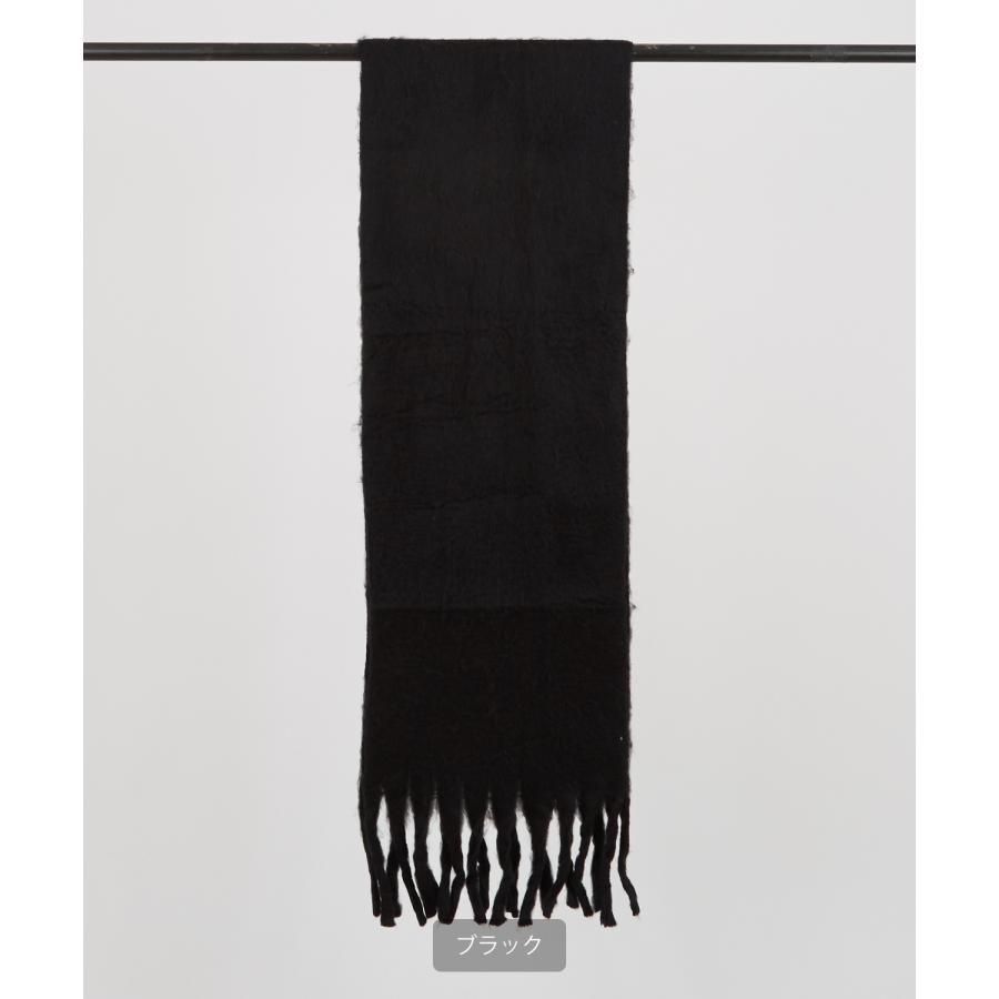 マフラー メンズ ユニセックス 起毛ニット ロングマフラー 大人カジュアル キレイめ シンプル ベーシック アメカジ 韓国ファッション | improves | 21