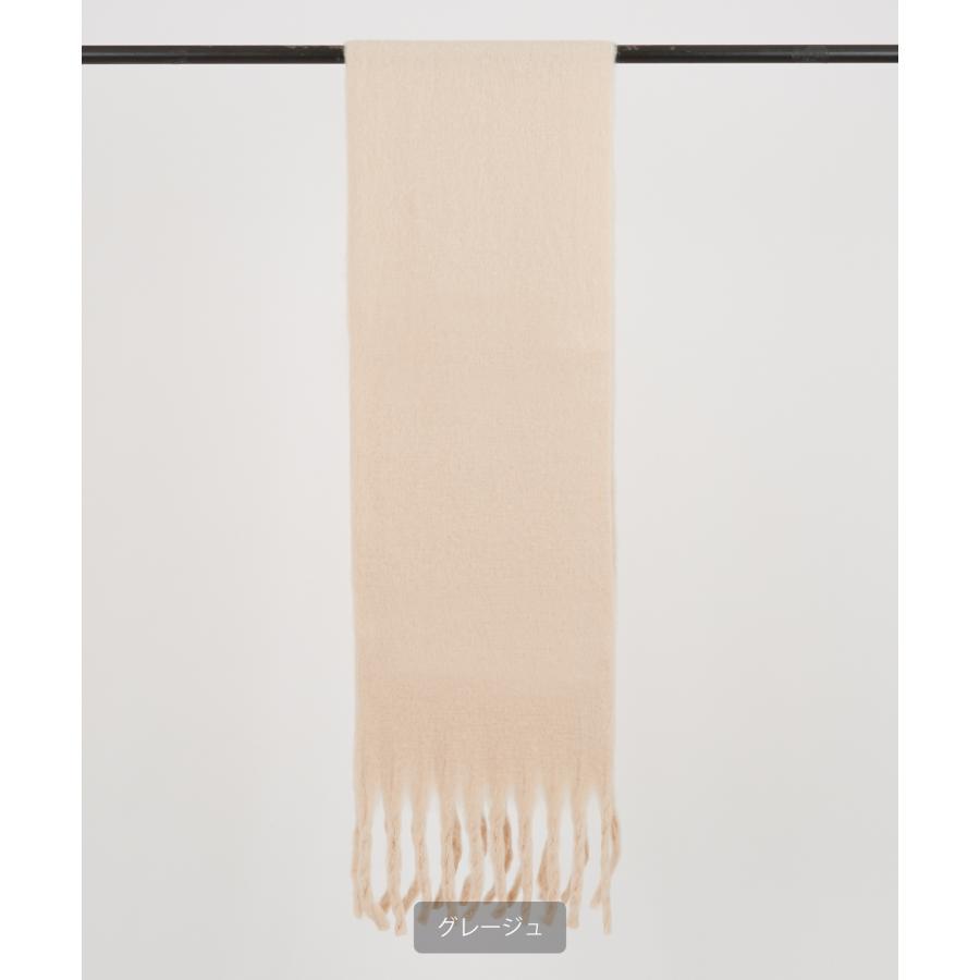 マフラー メンズ ユニセックス 起毛ニット ロングマフラー 大人カジュアル キレイめ シンプル ベーシック アメカジ 韓国ファッション | improves | 23