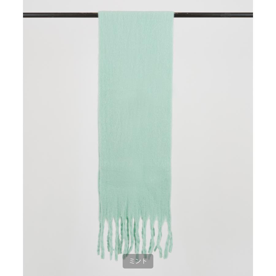 マフラー メンズ ユニセックス 起毛ニット ロングマフラー 大人カジュアル キレイめ シンプル ベーシック アメカジ 韓国ファッション | improves | 25