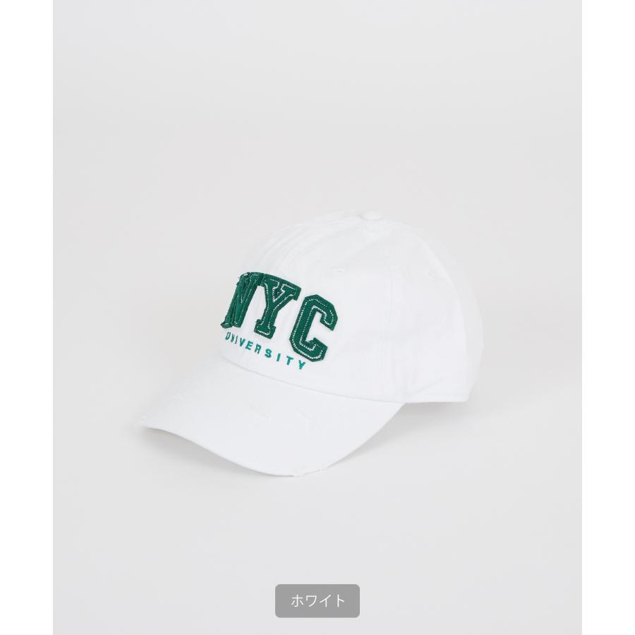 キャップ メンズ 帽子 刺しゅう ベースボール New York ロゴ  ローキャップ スケーター ストリート アメカジ カジュアル 韓国ストリート Y2K | improves | 06