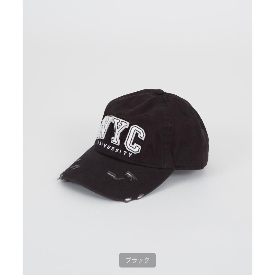 キャップ メンズ 帽子 刺しゅう ベースボール New York ロゴ  ローキャップ スケーター ストリート アメカジ カジュアル 韓国ストリート Y2K | improves | 07