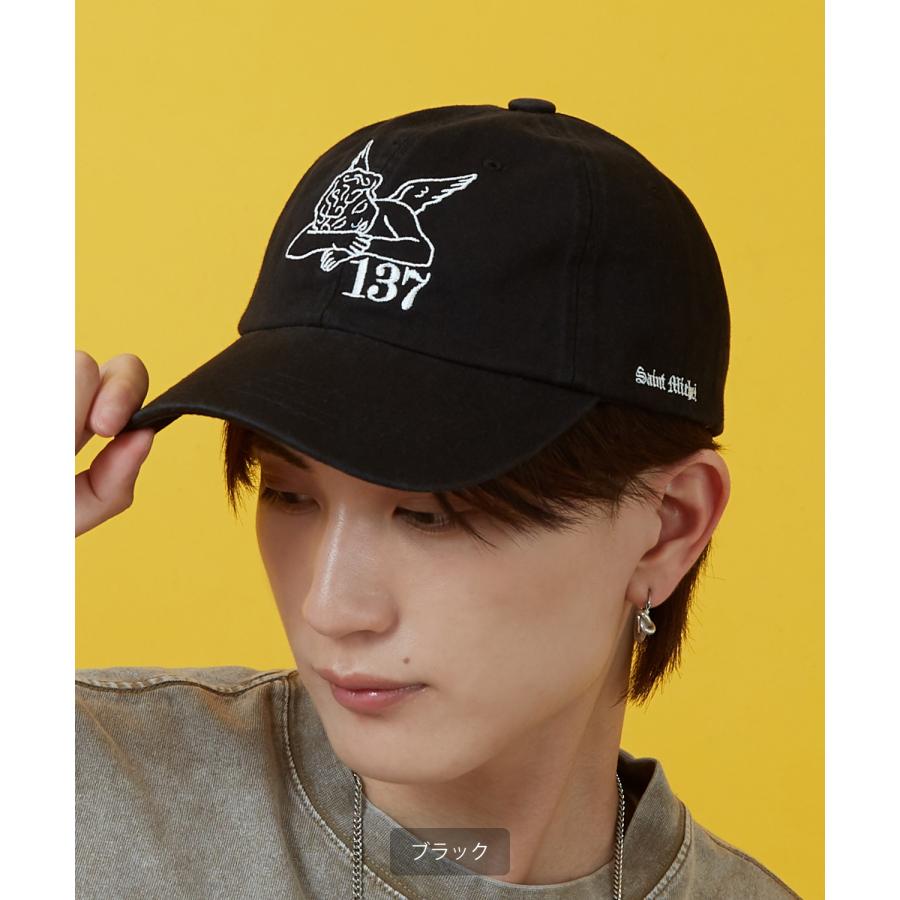 キャップ メンズ レディース 天使 刺しゅう ツイル ストリート スケーター アメカジ 古着MIX 韓国ファッション Y2K | improves | 04