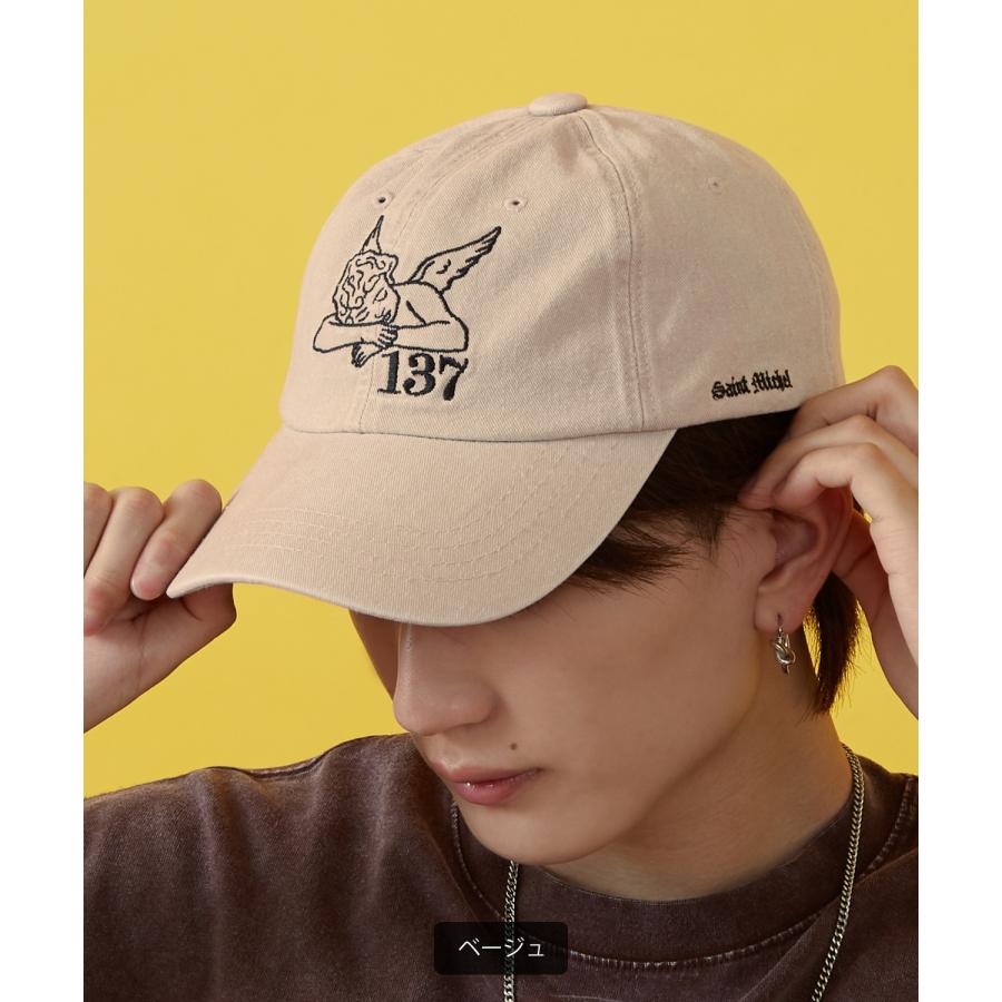 キャップ メンズ レディース 天使 刺しゅう ツイル ストリート スケーター アメカジ 古着MIX 韓国ファッション Y2K | improves | 06