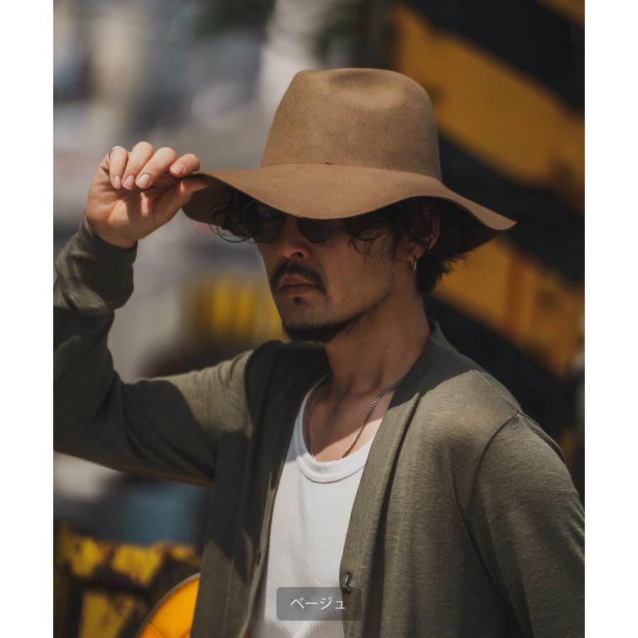 ハット メンズ レディース フェルトハット ストリート スケーター アメカジ 古着MIX 韓国ファッション | improves | 14