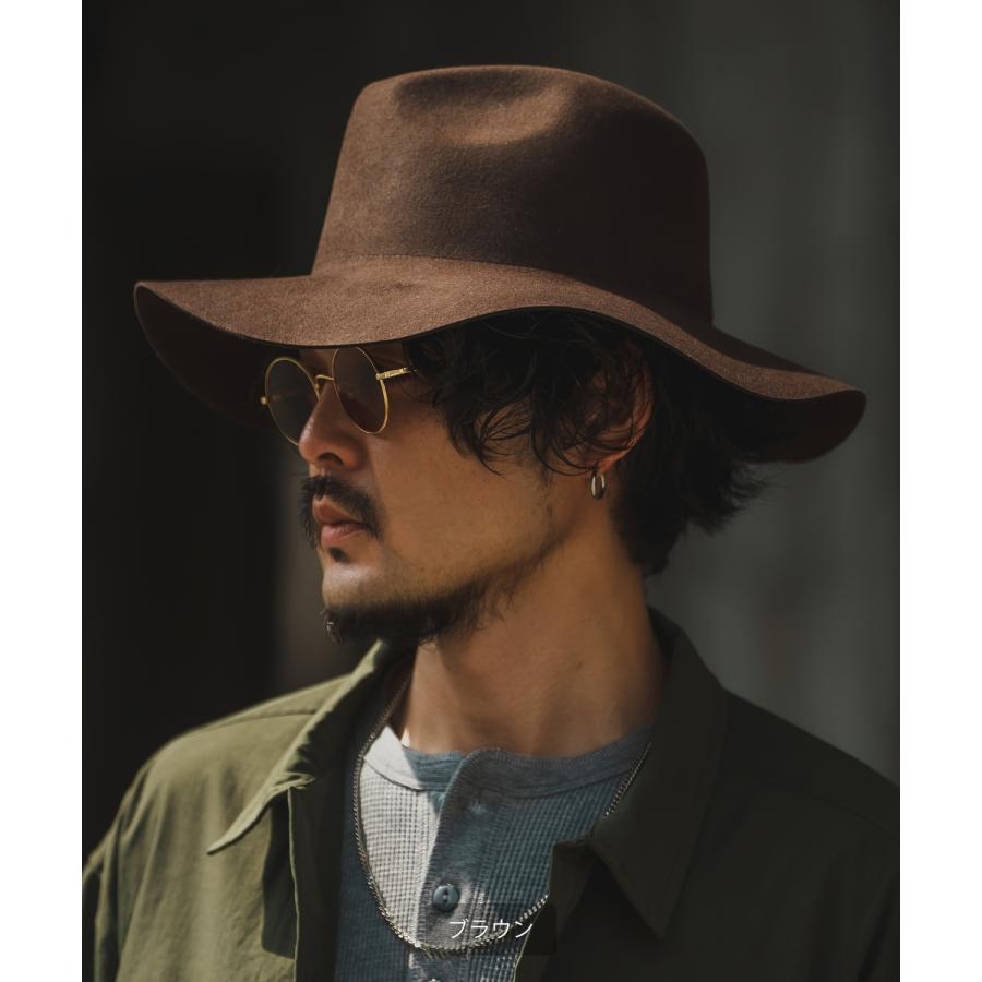 ハット メンズ レディース フェルトハット ストリート スケーター アメカジ 古着MIX 韓国ファッション | improves | 09