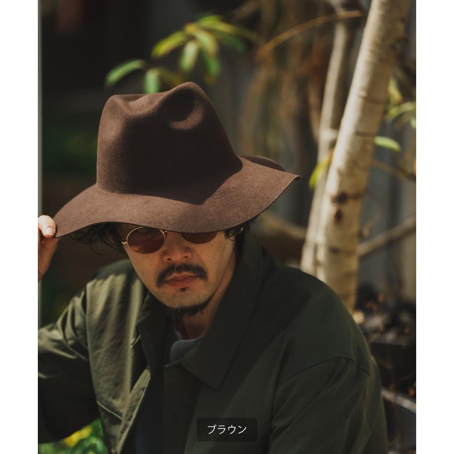 ハット メンズ レディース フェルトハット ストリート スケーター アメカジ 古着MIX 韓国ファッション | improves | 11