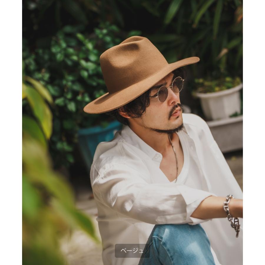 ハット メンズ レディース フェルトハット ストリート スケーター アメカジ 古着MIX 韓国ファッション | improves | 15