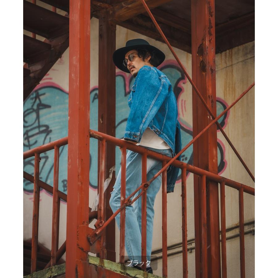 ハット メンズ レディース フェルトハット ストリート スケーター アメカジ 古着MIX 韓国ファッション | improves | 07