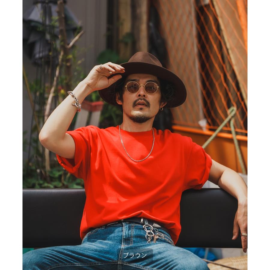 ハット メンズ レディース フェルトハット ストリート スケーター アメカジ 古着MIX 韓国ファッション | improves | 09