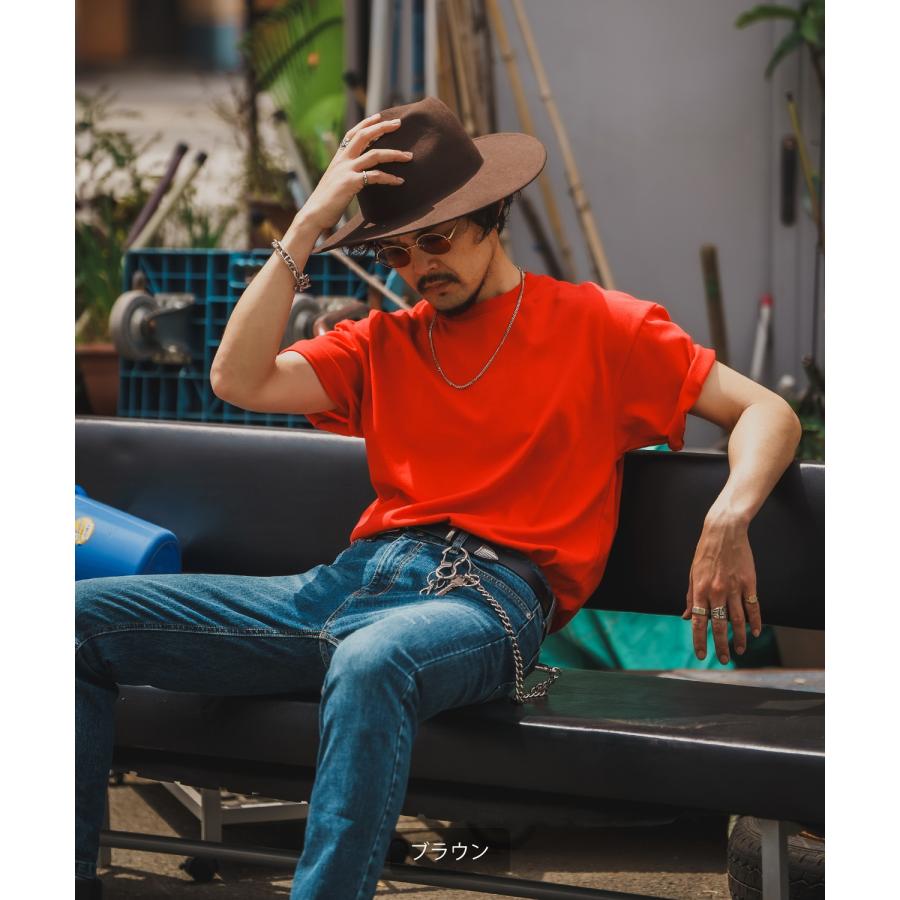 ハット メンズ レディース フェルトハット ストリート スケーター アメカジ 古着MIX 韓国ファッション | improves | 10