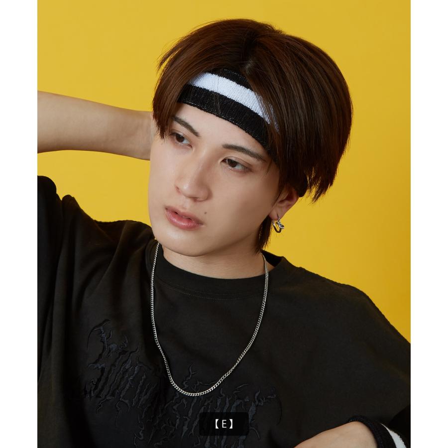 ヘアバンド メンズ レディース 帽子 スポーツ ダンス アクセサリー フェス スケーター ストリート アメカジ カジュアル 韓国ストリート Y2K | improves | 14