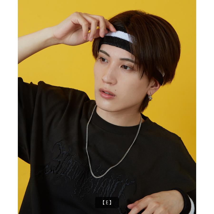 ヘアバンド メンズ レディース 帽子 スポーツ ダンス アクセサリー フェス スケーター ストリート アメカジ カジュアル 韓国ストリート Y2K | improves | 15