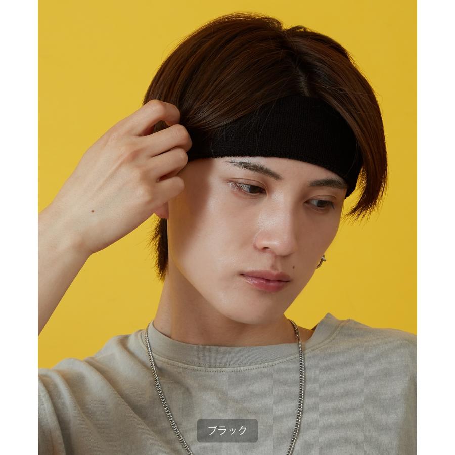 ヘアバンド メンズ レディース 帽子 スポーツ ダンス アクセサリー フェス スケーター ストリート アメカジ カジュアル 韓国ストリート Y2K | improves | 19