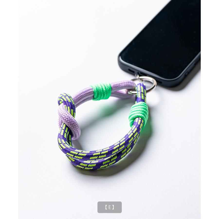 ストラップ メンズ スマホ用 ハンドストラップ パラコード ストリート カジュアル 古着MIX 韓国ファッション | improves | 13