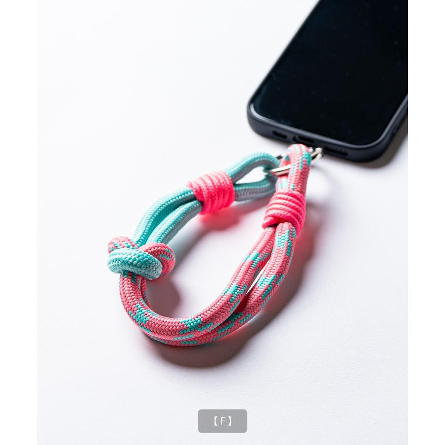 ストラップ メンズ スマホ用 ハンドストラップ パラコード ストリート カジュアル 古着MIX 韓国ファッション | improves | 14