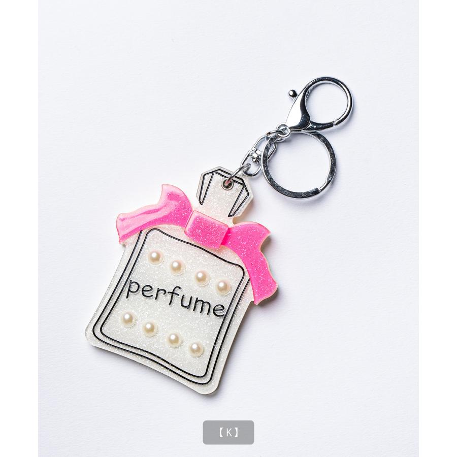 ミラーキーホルダー 鏡 コンパクト スライド アクリル キーリング チャーム 唇 ポップコーン 香水 宇宙 Y2K ストリート ポップ 雑貨 ギフト | improves | 25