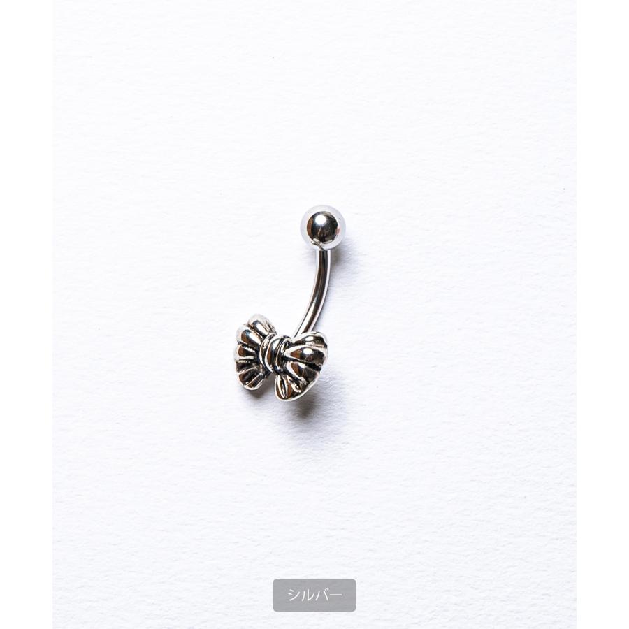 ボディピアス へそピアス サージカルステンレス リボン 軟骨ピアス 錆びにくい つけっぱなし 地雷系 量産型 韓国 Y2K | improves | 02