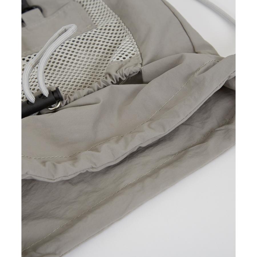 リュック メンズ 軽量 ミニ バッグ ナップサック 鞄 通勤 旅行 ユーティリティ メッシュ ポケット きれいめ カジュアル 古着MIX 韓国 Y2K | improves | 10