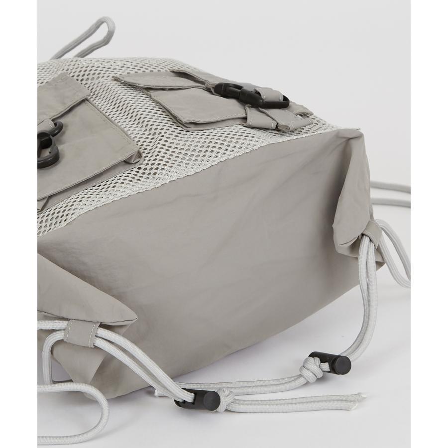 リュック メンズ 軽量 ミニ バッグ ナップサック 鞄 通勤 旅行 ユーティリティ メッシュ ポケット きれいめ カジュアル 古着MIX 韓国 Y2K | improves | 11