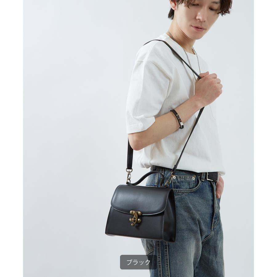 ショルダーバッグ メンズ ロック PUレザー 合成皮革 バッグ カバン 鞄 通学 通勤 旅行 きれいめ カジュアル 古着MIX 韓国ファッション Y2K | improves | 04