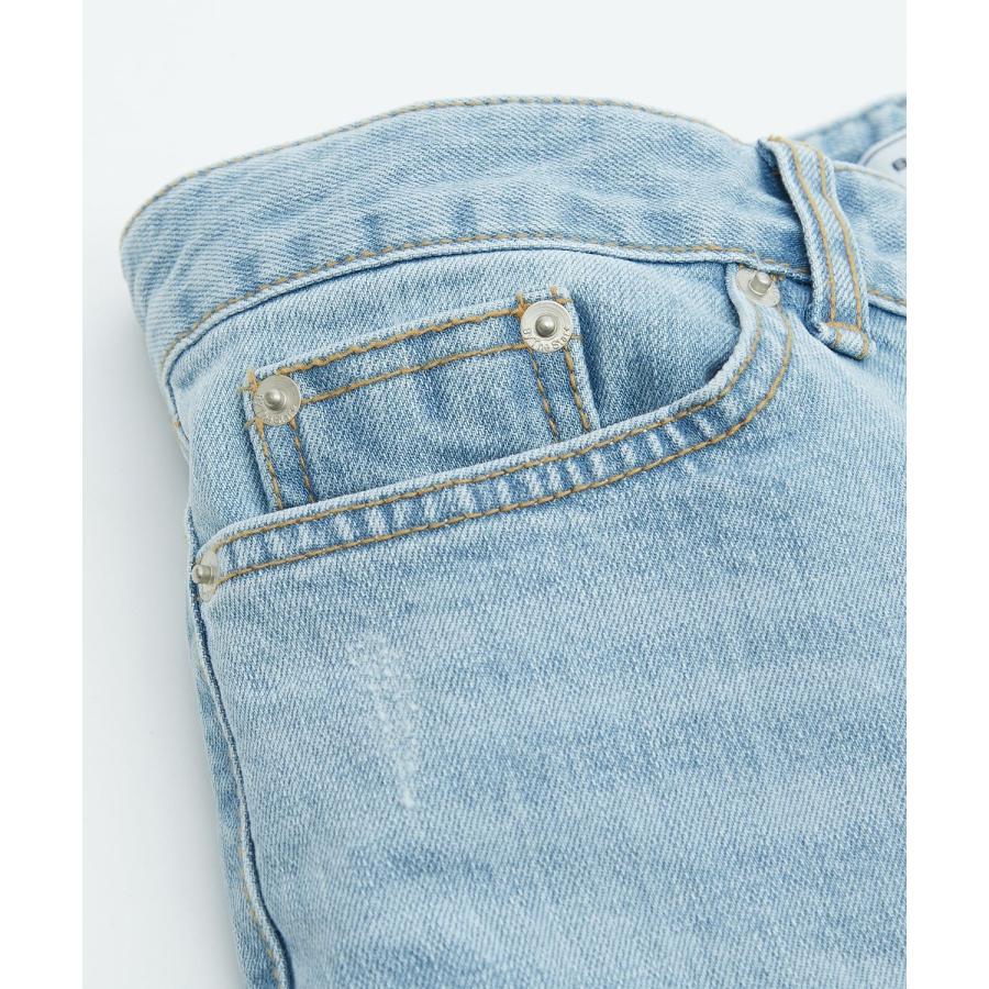 デニムパンツ メンズ シンプル スリム イージー Tシャツ ストレッチ  スキニーパンツ アメカジ カジュアル スケーター ストリート 韓国  ノームコア | improves | 14