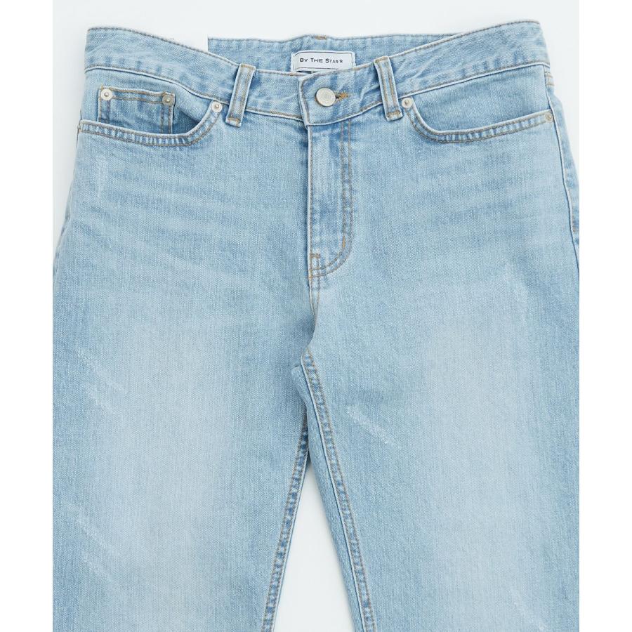 デニムパンツ メンズ シンプル スリム イージー Tシャツ ストレッチ  スキニーパンツ アメカジ カジュアル スケーター ストリート 韓国  ノームコア | improves | 10