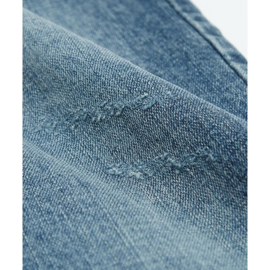 デニムパンツ メンズ シンプル スリム イージー Tシャツ ストレッチ  スキニーパンツ アメカジ カジュアル スケーター ストリート 韓国  ノームコア | improves | 14