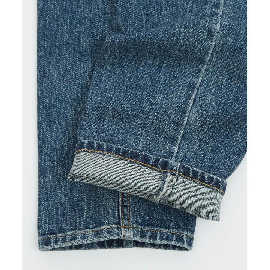 デニムパンツ メンズ シンプル スリム イージー Tシャツ ストレッチ  スキニーパンツ アメカジ カジュアル スケーター ストリート 韓国  ノームコア | improves | 15