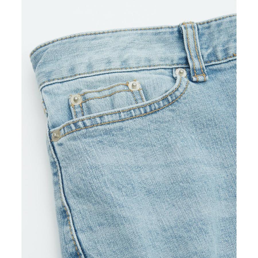 デニムパンツ メンズ シンプル スリム イージー Tシャツ ストレッチ  スキニーパンツ アメカジ カジュアル スケーター ストリート 韓国  ノームコア | improves | 14