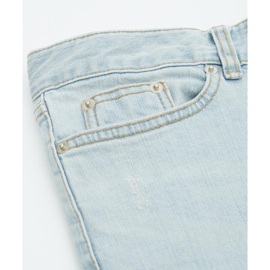 デニムパンツ メンズ シンプル スリム イージー Tシャツ ストレッチ  スキニーパンツ アメカジ カジュアル スケーター ストリート 韓国  ノームコア | improves | 14