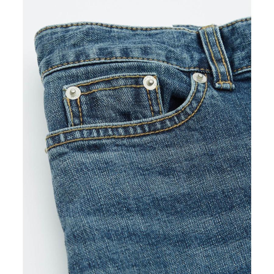 デニムパンツ メンズ シンプル スリム イージー Tシャツ ストレッチ  スキニーパンツ アメカジ カジュアル スケーター ストリート 韓国  ノームコア | improves | 14