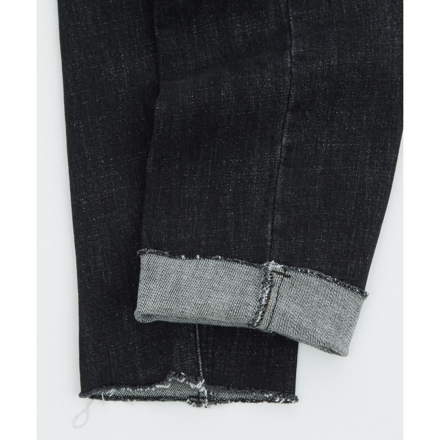 デニムパンツ メンズ シンプル スリム イージー Tシャツ ストレッチ  スキニーパンツ アメカジ カジュアル スケーター ストリート 韓国  ノームコア | improves | 12