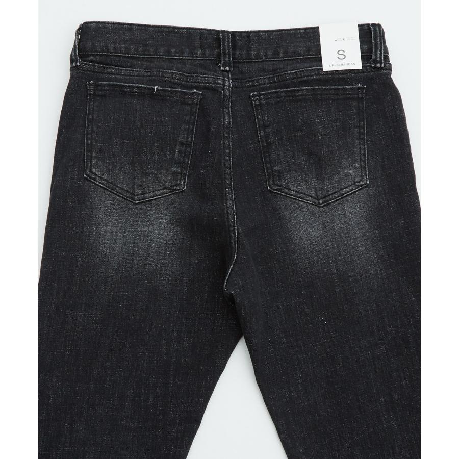 デニムパンツ メンズ シンプル スリム イージー Tシャツ ストレッチ  スキニーパンツ アメカジ カジュアル スケーター ストリート 韓国  ノームコア | improves | 10