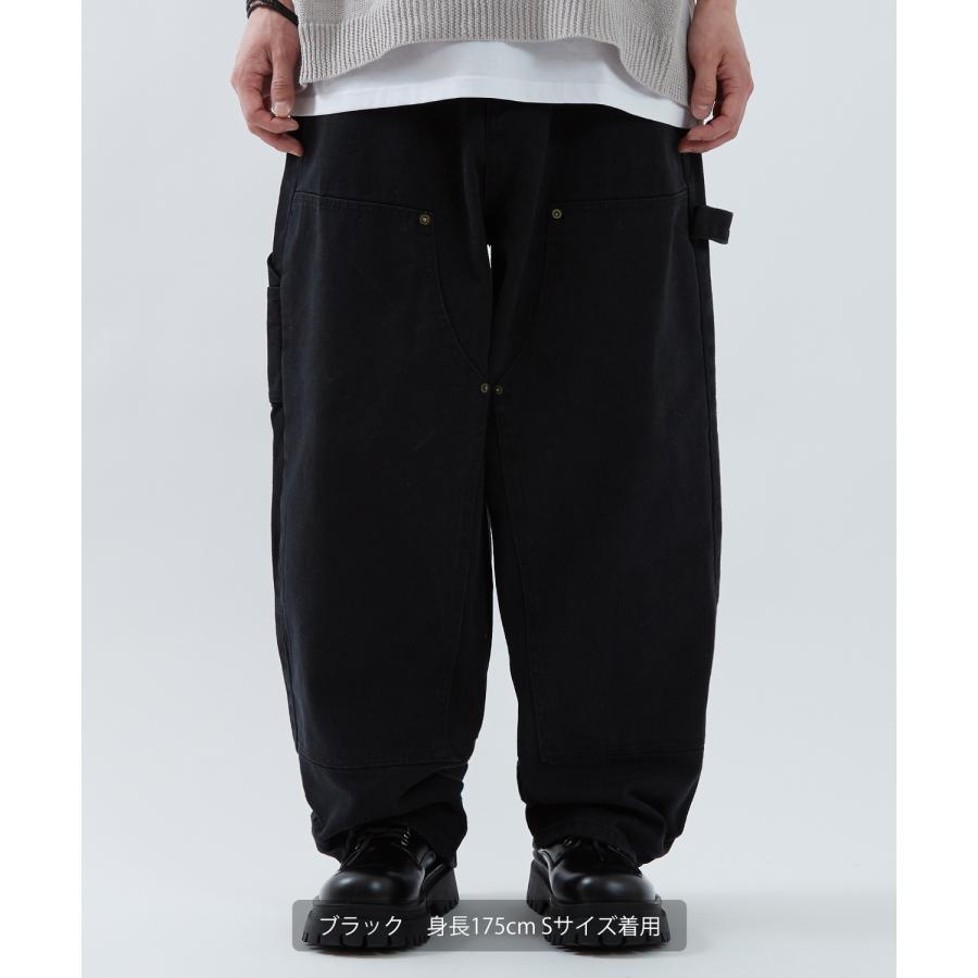 ペインターパンツパンツ メンズ ワークパンツ チノパンツ Tシャツ ダブルニー アメカジ カジュアル スケーター ストリート 韓国 ワークスタイル | improves | 03