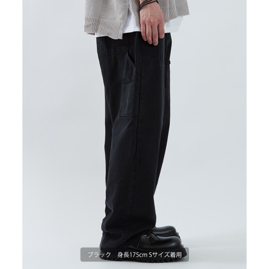 ペインターパンツパンツ メンズ ワークパンツ チノパンツ Tシャツ ダブルニー アメカジ カジュアル スケーター ストリート 韓国 ワークスタイル | improves | 07
